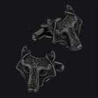 Norse Viking Celtic Wolf Cufflinks For Men 8