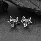 Norse Viking Celtic Wolf Cufflinks For Men 5