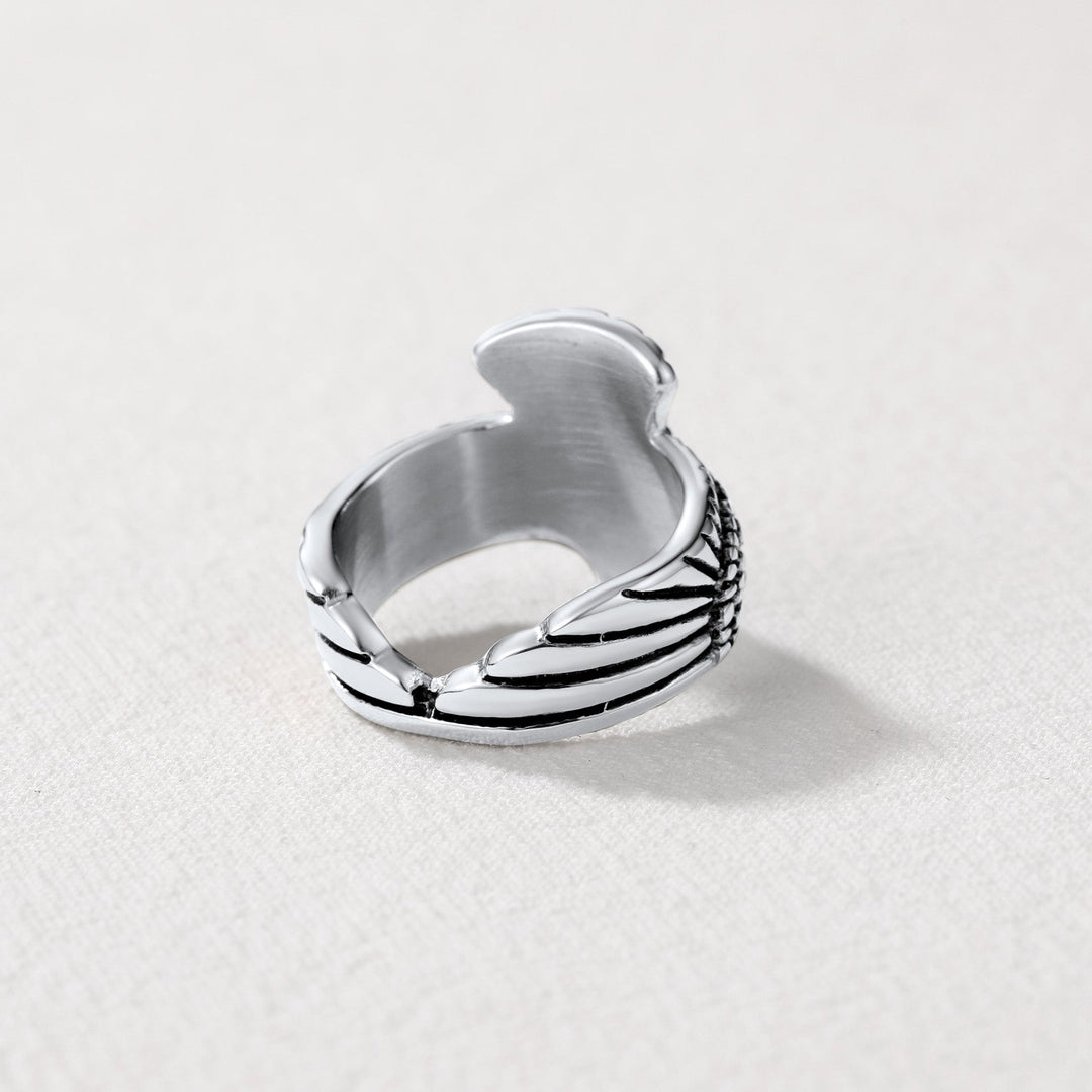 Flash Sale Vintage Hawk Open Adjustable Ring for Men
