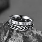 Viking Spinner Fidget Anxiety Ring for Men Women 6