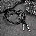 Irish Celtic Cross Knot Bolo Tie for Men Women 4