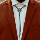 Irish Celtic Cross Knot Bolo Tie for Men Women 2