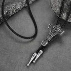 Viking Thor's Hammer Bolo Ties for Men Women 4
