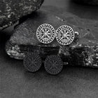 Nordic Viking Compass Cufflinks for Men 3