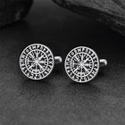 Nordic Viking Compass Cufflinks for Men 4