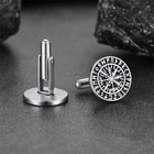 Nordic Viking Compass Cufflinks for Men 6