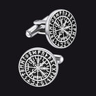 Nordic Viking Compass Cufflinks for Men 1