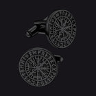Nordic Viking Compass Cufflinks for Men 8