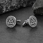 Nordic Viking Rune Celtic Knot Cufflinks for Men 4