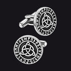 Nordic Viking Rune Celtic Knot Cufflinks for Men 1