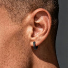 Norse Viking Runes Hoop Huggie Earrings For Men Women 2