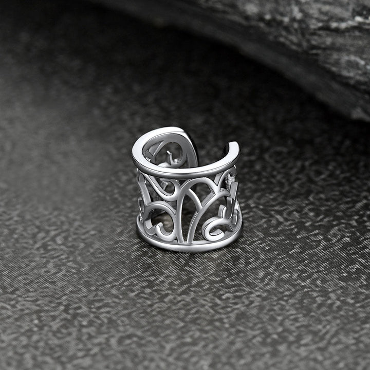 Celtic Knot 925 Sterling Silver Cartilage Ear Cuff