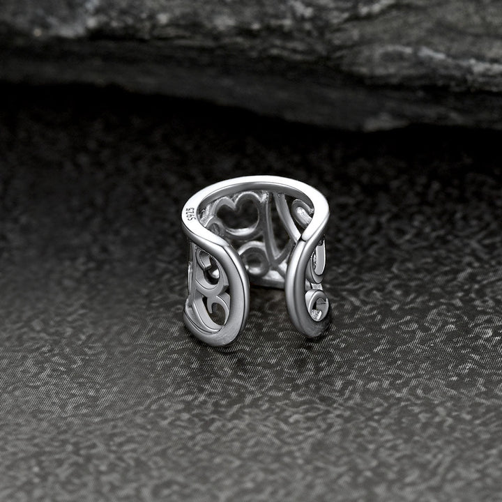 Celtic Knot 925 Sterling Silver Cartilage Ear Cuff
