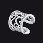 Celtic Knot 925 Sterling Silver Cartilage Ear Cuff 1