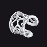 Celtic Knot 925 Sterling Silver Cartilage Ear Cuff