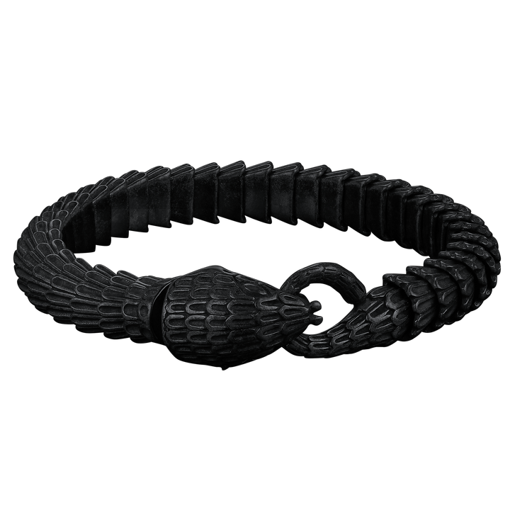 Viking Snake Jörmungandr Bracelet Stainless Steel Bangle Bracelet