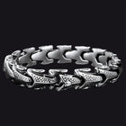 Chunky Dragon Chain Bracelet for Men in Stainless Steel 1