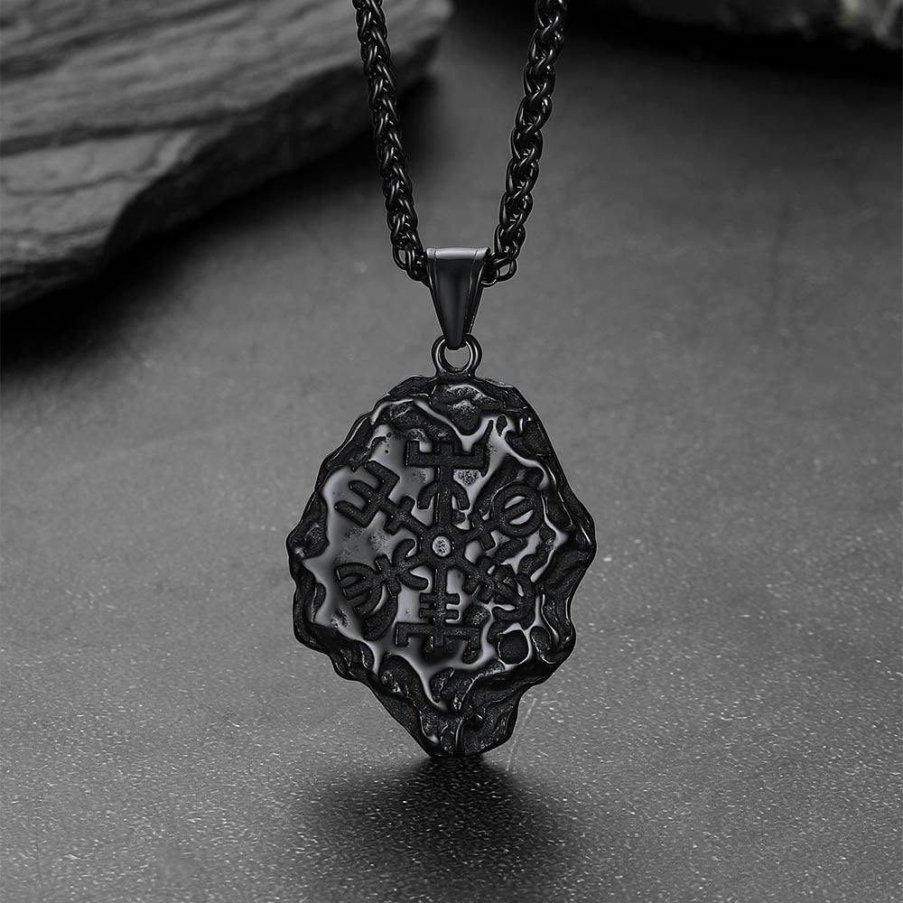 Flash Sale Viking Compass Guiding Pendant Necklace for Men