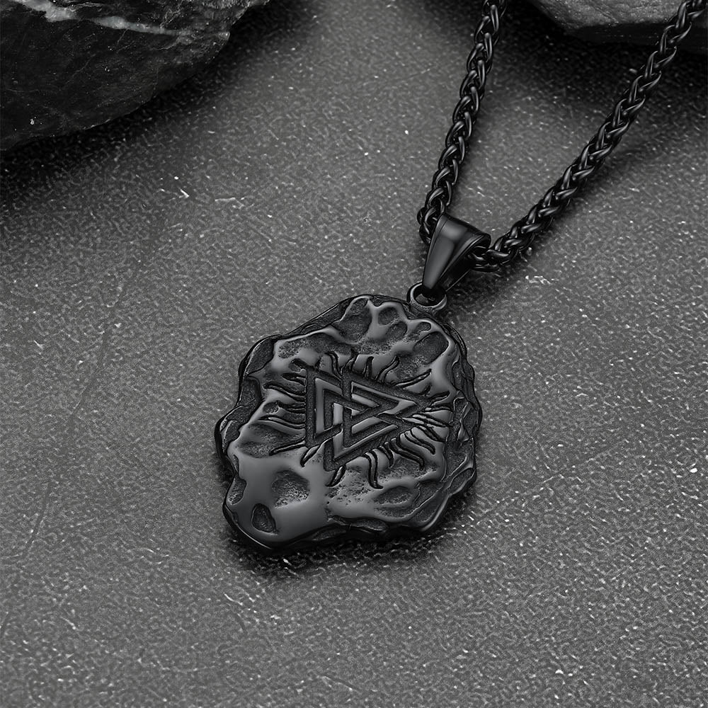 Flash Sale Viking Compass Guiding Pendant Necklace for Men