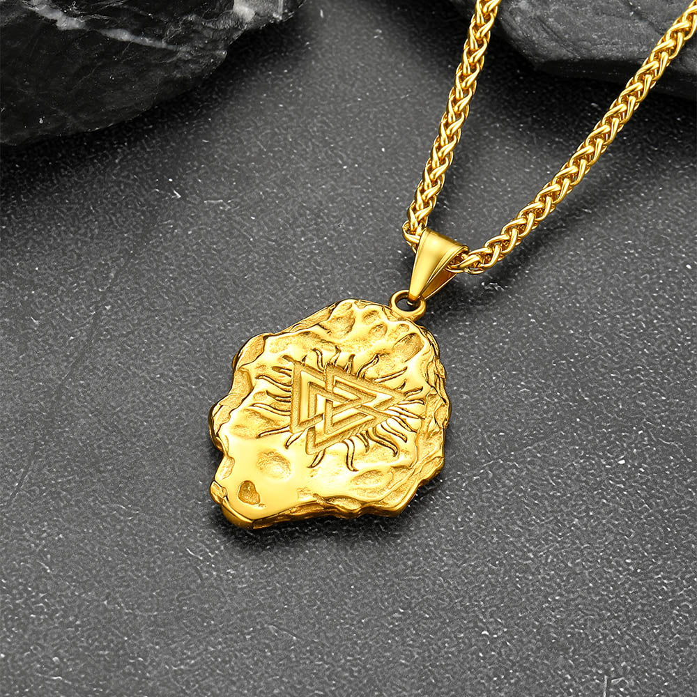 Flash Sale Viking Compass Guiding Pendant Necklace for Men