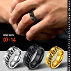 Viking Spinner Fidget Anxiety Ring for Men Women 2