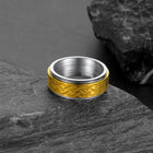 Celtic Knot Spinner Ring Anxiety Rotatable Ring For Men 4