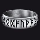 Flash Sale Norse Viking Runes Ring Stainless Steel Ring for Men 1