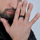 Flash Sale Norse Viking Runes Ring Stainless Steel Ring for Men 4