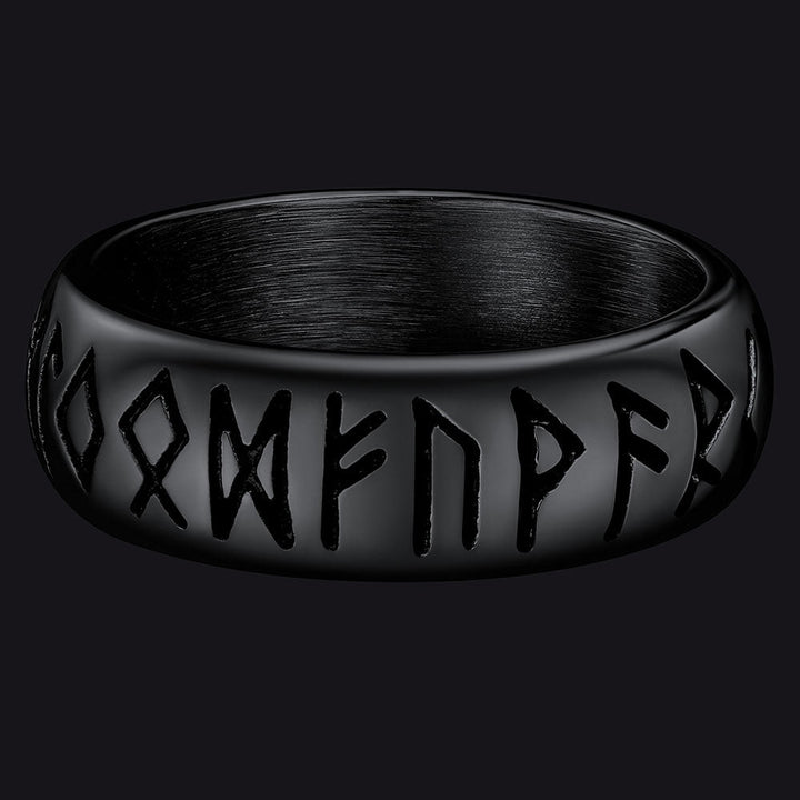 Flash Sale Norse Viking Runes Ring Stainless Steel Ring for Men