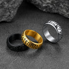 Flash Sale Norse Viking Runes Ring Stainless Steel Ring for Men 3