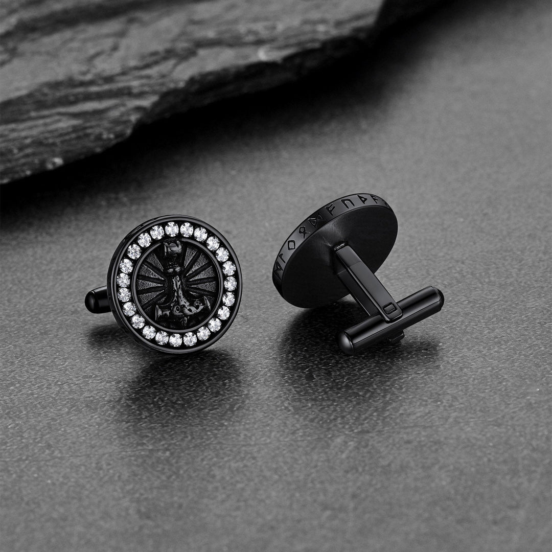 Viking Thor's Hammer Cufflinks for Men