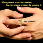 Celtic Knot Spinner Ring Anxiety Rotatable Ring For Men 6