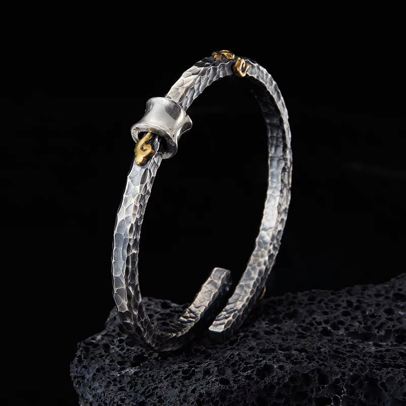 Vintage Hammered Texture Bracelet