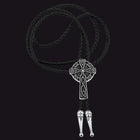 Irish Celtic Cross Knot Bolo Tie for Men Women 1