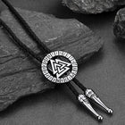 Viking Valknut Bolo Tie for Men Women 5