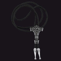 Viking Thor's Hammer Bolo Ties for Men Women