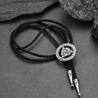 Viking Valknut Bolo Tie for Men Women 4